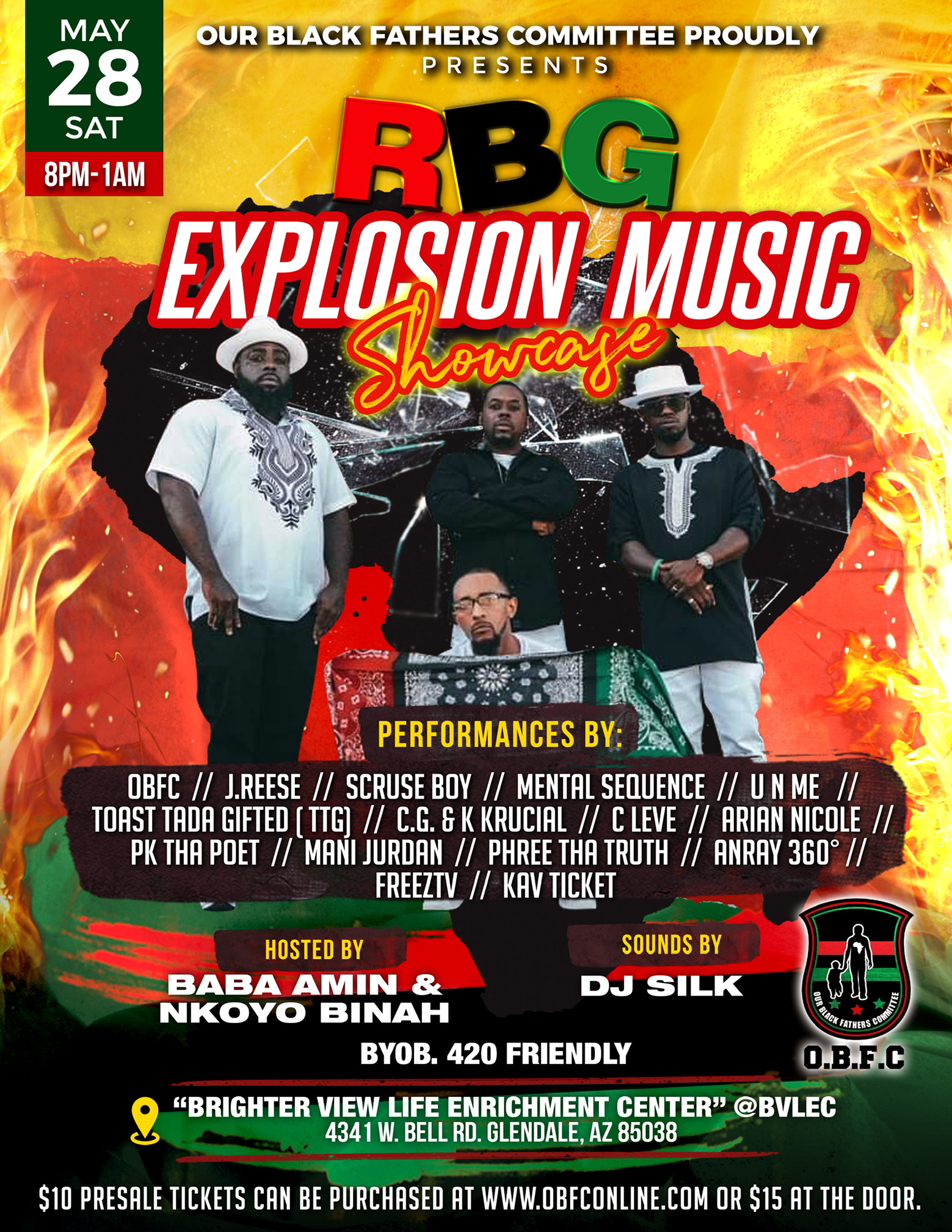 R.B.G Explosion! Music Showcase!