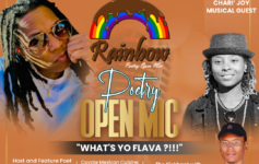 Chocolate Rainbow Poetry Open Mic