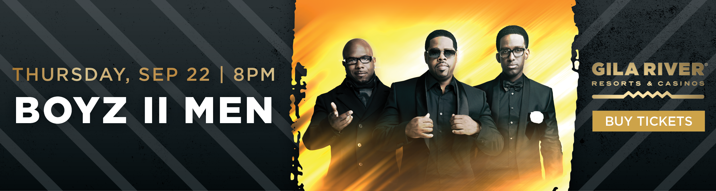 R&B Legends Boyz II Men LIVE at The Showroom at Wild Horse Pass in Chandler on September 22