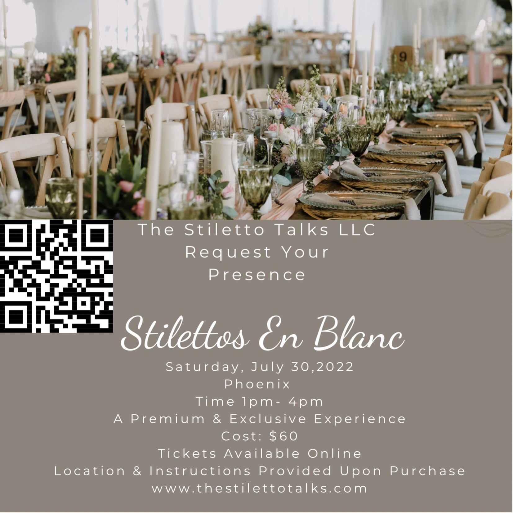 Stilettos En Blanc in Phoenix on July 30