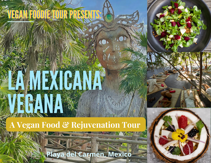 LA MEXICANA VEGANA: A Vegan Food & Rejuvenation Tour in Playa del Carmen, Mexico on October 20-24