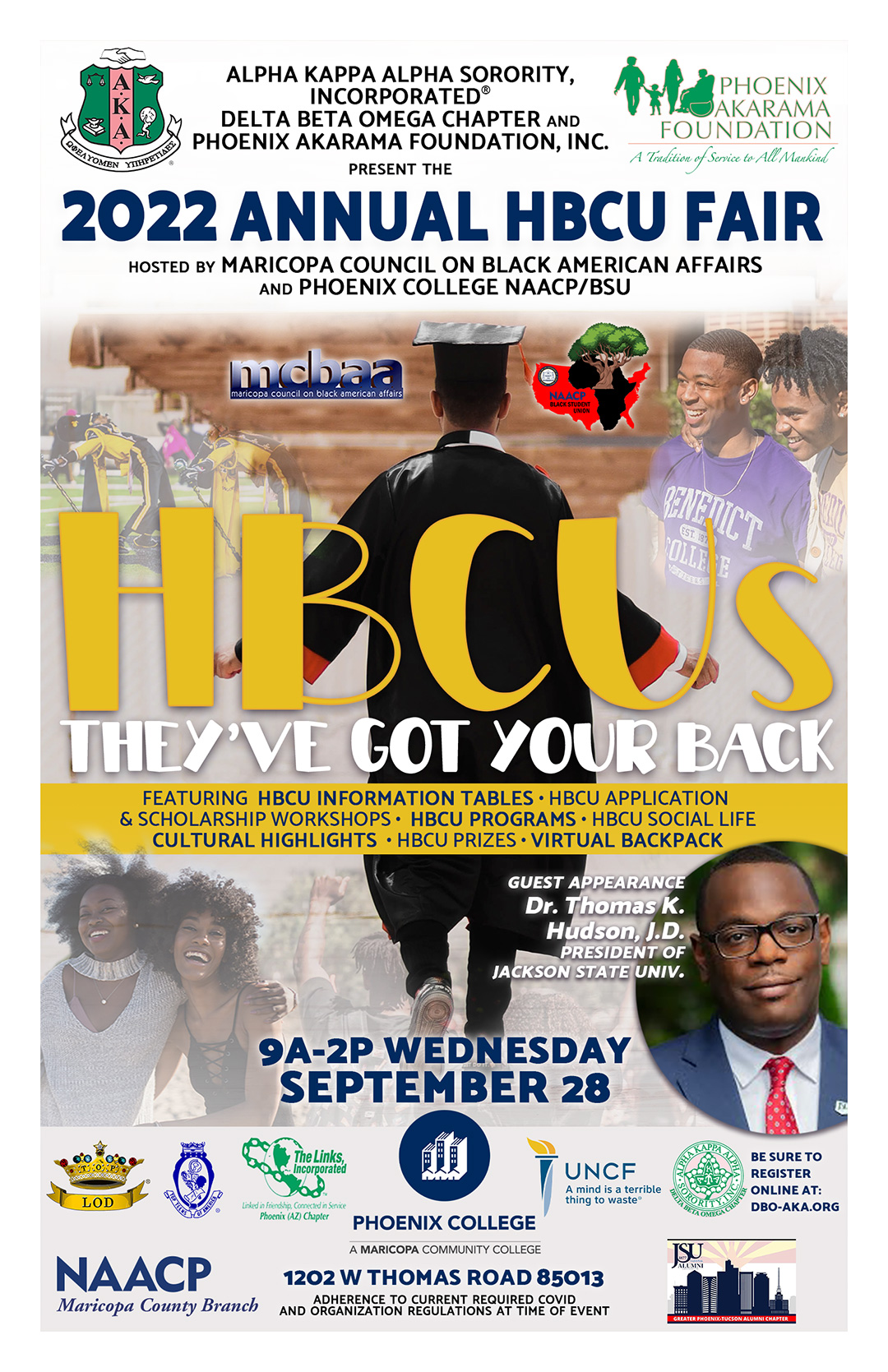 2022 Annual HBCU Fair at Phoenix College on September 28
