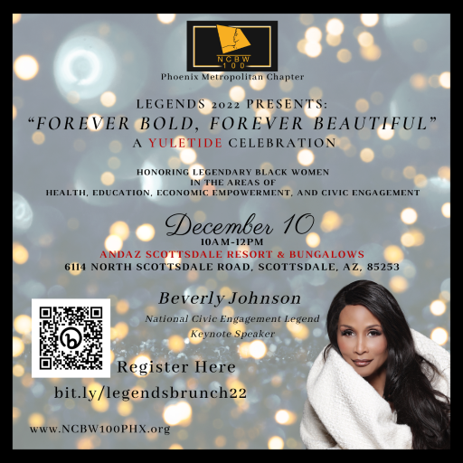 Legends 2022: Forever Bold, Forever Beautiful – A Yuletide Celebration in Scottsdale featuring Beverly Johnson on Dec. 10