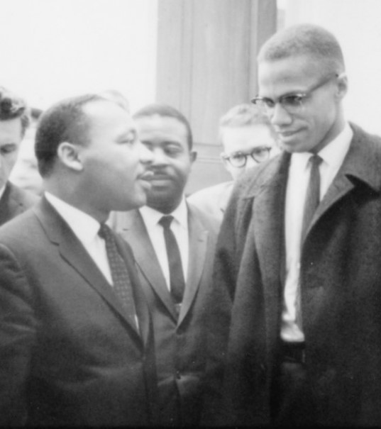 Rev. Martin Luther King, Jr., and Minister Malcolm X
