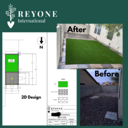 Reyone International 2D Before and After