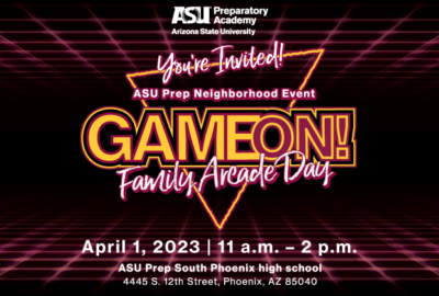 ASU Family Arcade Day